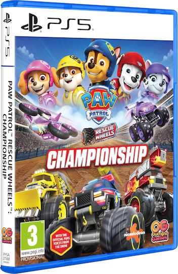 PAW Patrol Rescue Wheels: Championship PS5-Spiel