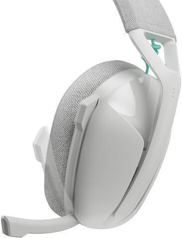 Logitech G321 Lightspeed Fără fir Over Ear Gaming Headset cu conexiune Bluetooth / USB Alb