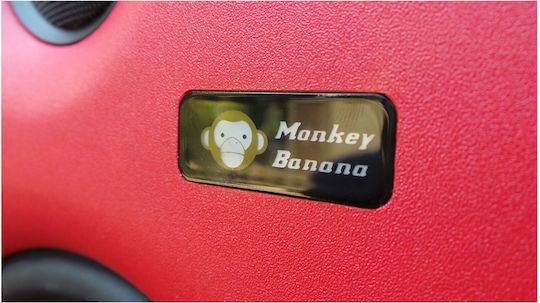 Monkey Banana Turbo 5 Ηχείo Studio Monitor 5" 80W (Τεμάχιο) Κόκκινο