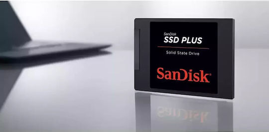 Sandisk Plus SSD 250GB τύπου 2.5'' με σύνδεση SATA III SDSSDA-250G-G28
