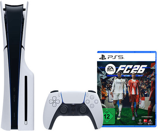 Sony PlayStation 5 Slim 1TB FC 26 (Voucher) (Official Bundle)