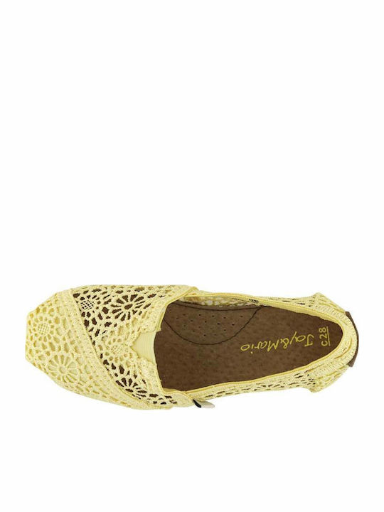 Kids Espradrilles Yellow