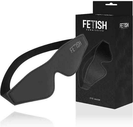 BigBuy BDSM Μάσκα σε Μαύρο Χρώμα