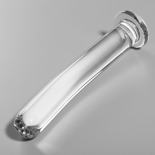 Ibiza Γυάλινο Dildo Διάφανο 18.5cm