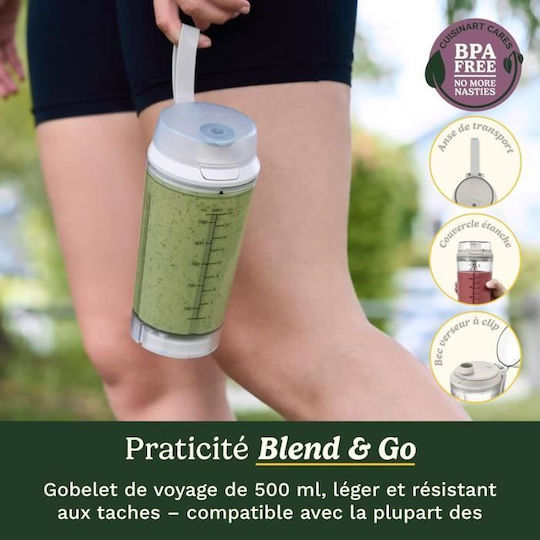 Cuisinart Μπλέντερ 500 ml Λευκό PBL100E