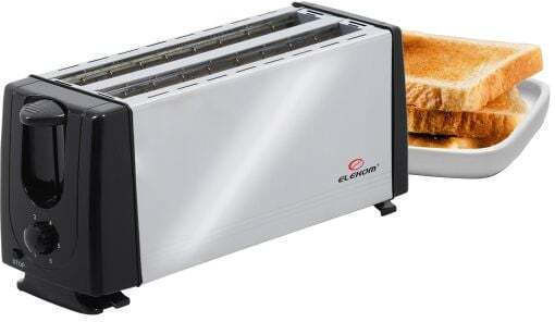 Elekom Toaster 4 Schlitze 1300W Braun