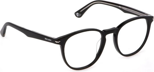 Police Vplq72 0700 52 Schwarze Brillengestelle