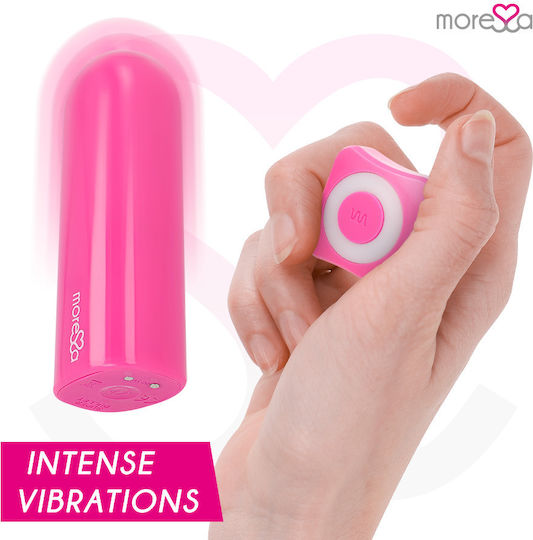 Amoressa Nix Vibrator Geschoss mit Fernbedienung Fernsteuerung Bullet Pink 7.7cm Rosa