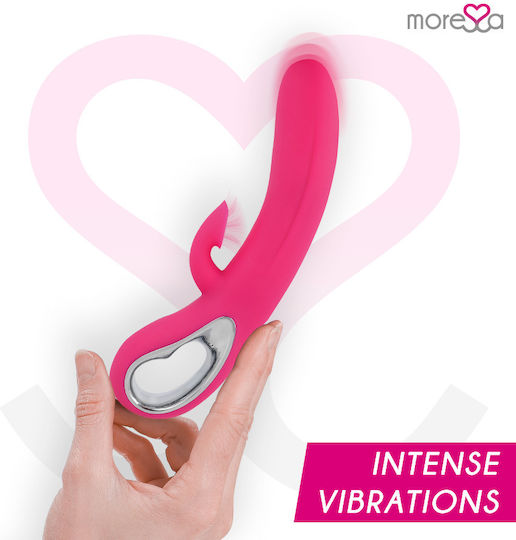 Amoressa Dustin Vibrator Rabbit 20.5cm Pink