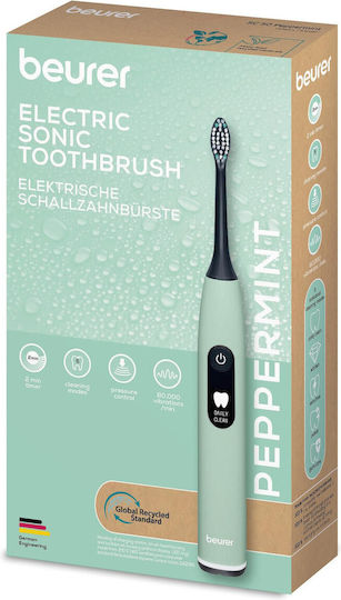 Beurer Electric Toothbrush with Pressure Sensor Green