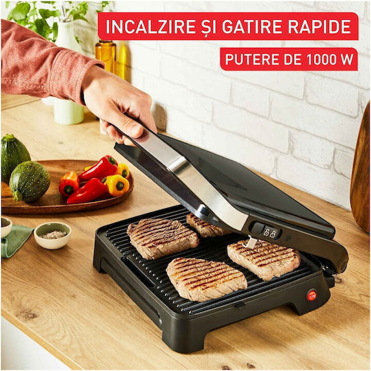 Tefal Inicio Сандвич тостер грил с подвижни плочи 2180W Черна