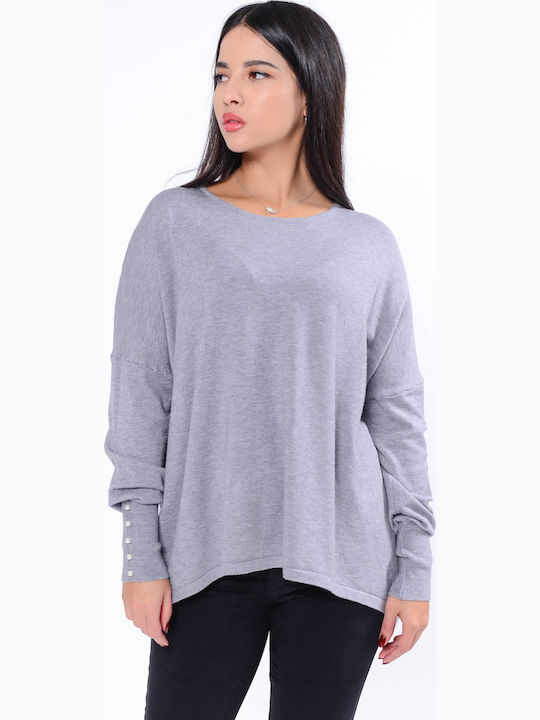 Damen Pullover Gray