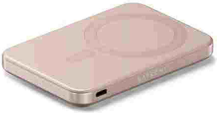 Satechi OntheGo MagSafe Power Bank 5000mAh 15W με Θύρα USB-C Ροζ Χρυσό