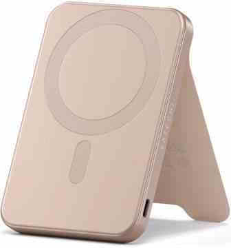 Satechi OntheGo MagSafe Power Bank 5000mAh 15W με Θύρα USB-C Ροζ Χρυσό