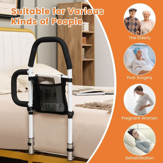 Bed Safety Assist Rail Double Guardrail for Elderly Adults 06928753