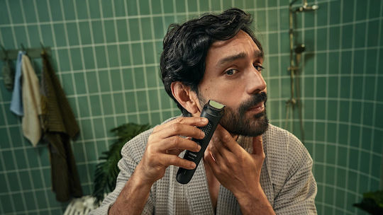Philips Multigroom Series 3000 Σετ Επαναφορτιζόμενης Κουρευτικής Μηχανής Μαύρο MG3946/15