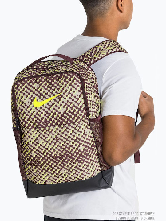 Nike Brasilia Αδιάβροχο 24lt Μπορντό