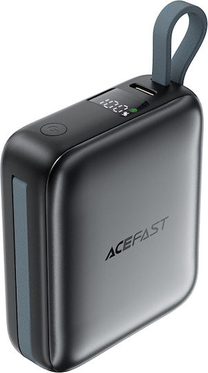 Acefast M23 Power Bank 10000mAh 22.5W με Θύρα USB-C Power Delivery Γκρι