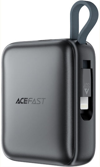 Acefast M23 Power Bank 10000mAh 22.5W με Θύρα USB-C Power Delivery Γκρι