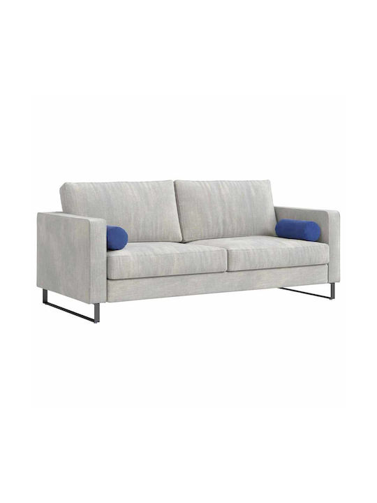 vidaXL Sofa-Kissen aus Samt Blau Polizeischrift 40x15cm