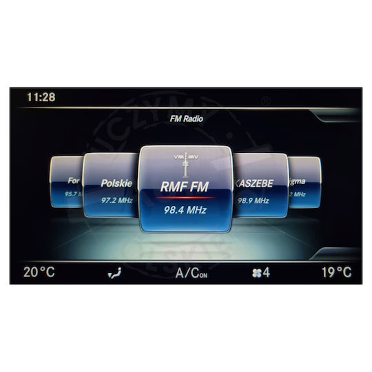 LM Digital Auto-Audiosystem für Mercedes-Benz CLA Klasse GLA 2015-2019 Bluetooth USB Eingebautes Wi-Fi GPS Apple CarPlay Android Auto