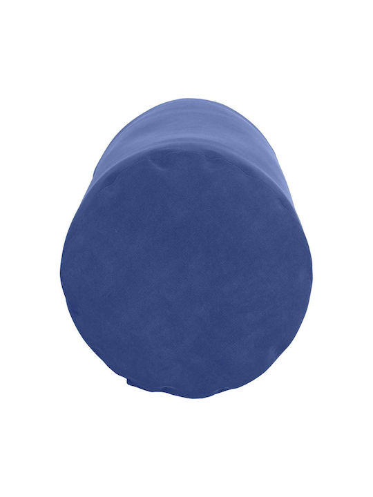 vidaXL Sofa-Kissen aus Samt Blau Polizeischrift 40x15cm