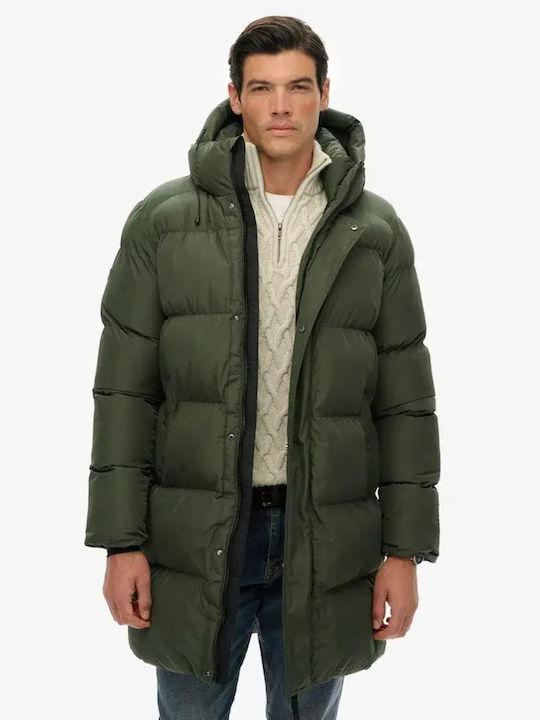 Superdry Jacket Puffer Dark Moss Green
