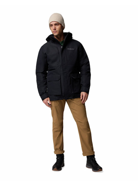 3 in 1 Winter Jacket Waterproof Black