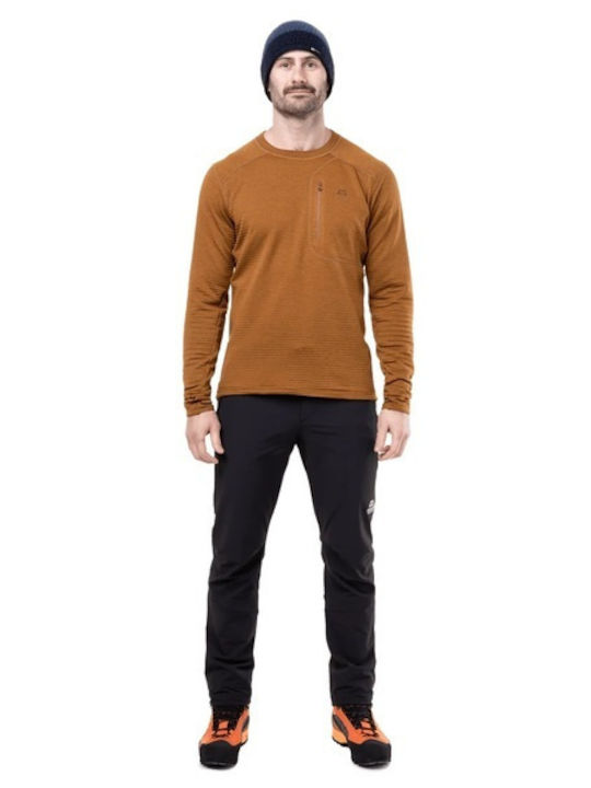 Langarm Pullover Braun