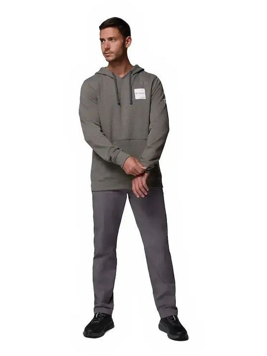 Φούτερ με Κουκούλα Grey