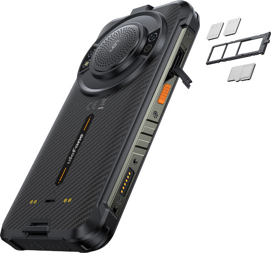 Ulefone RugΚing Dual SIM (8/256GB) Ανθεκτικό Smartphone Μαύρο