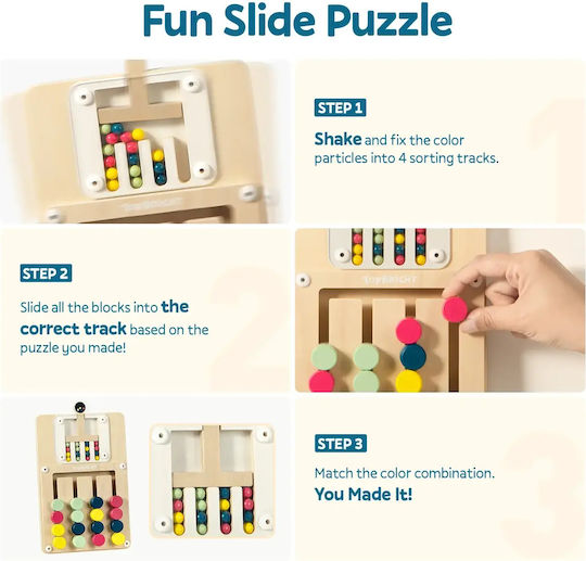 Topbright Educational Game Knowledge made of Wood for 3+ years Years Old