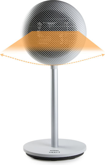 Domo Heat-i Ceramic Fan Heater Room Floor Alb 2000W