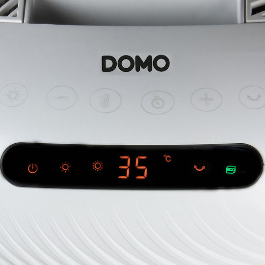 Domo Heat-i Ceramic Fan Heater Room Floor Alb 2000W