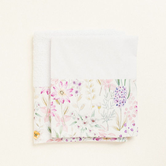 Beauty Home Set Christening Oilcloths Lilac 3 Pieces