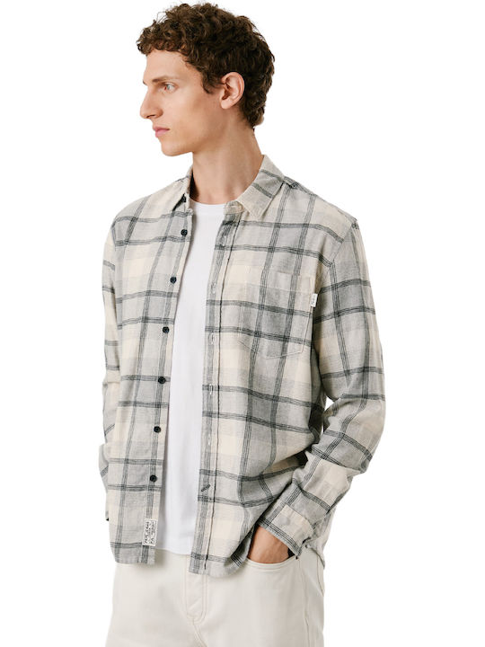 Μακρυμάνικo Overshirt Grey Marl