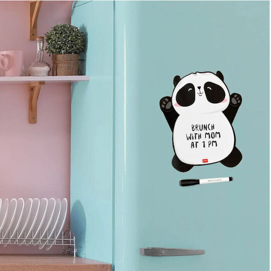 Legami Milano Panda Magnetic Board Markerboard 28x28cm
