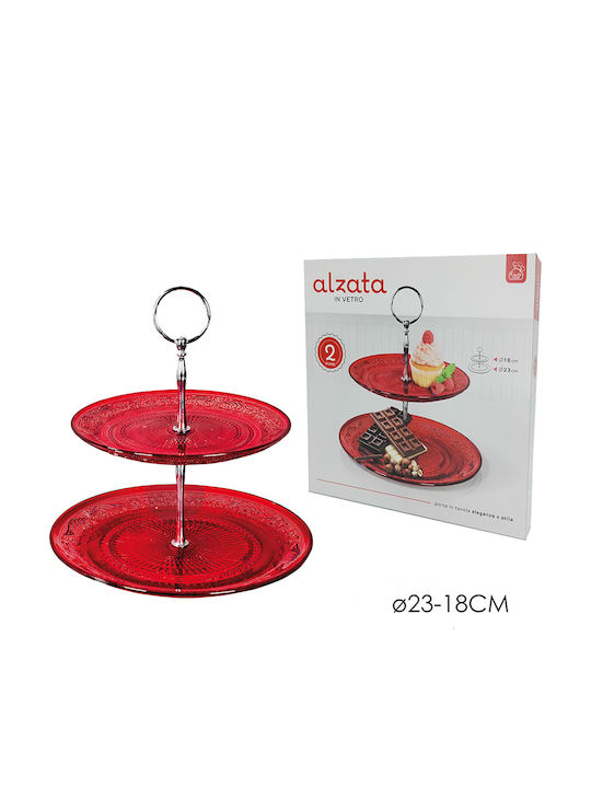 ArteLibre Stand De Tort Roșu ArteLibre Stand De Tort Roșu