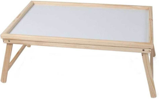 Holz Rechteckig Betttablett mit Griffen in Beige Farbe 50x30x21cm AT0000513 1Stück Holz Rechteckig Betttablett mit Griffen in Beige Farbe 50x30x21cm AT0000513 1Stück