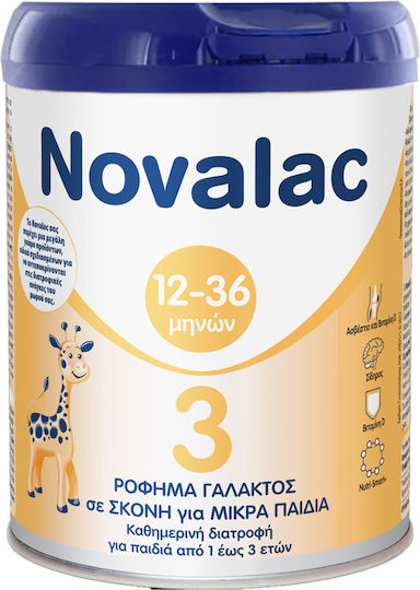 Novalac Γάλα σε Σκόνη 3 για 12+ Μηνών 800gr