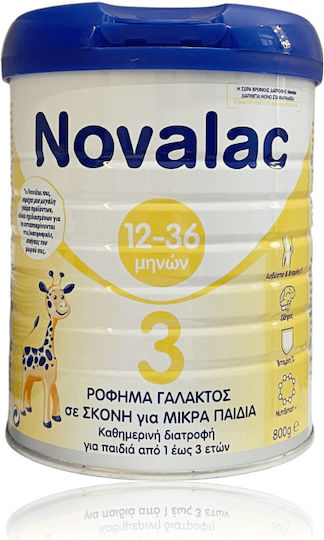 Novalac Γάλα σε Σκόνη 3 για 12+ Μηνών 800gr