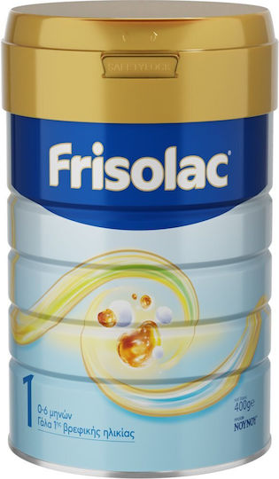 NOUNOU Формула за Мляко Frisolac 1 за 0+ Месеца 400gr