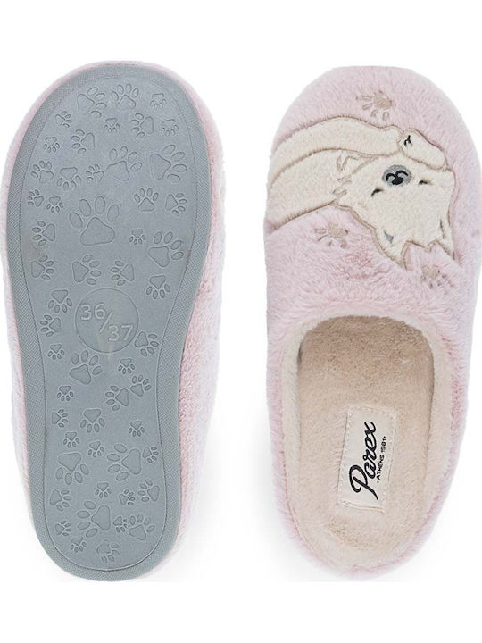 Damen Hausschuhe Tiere Rosa