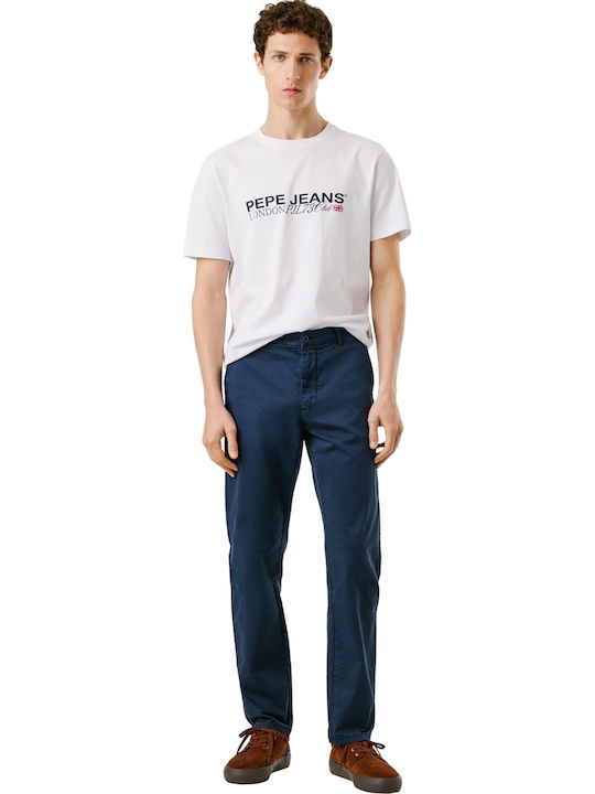 Trousers Chino in Slim Fit Dulwich Blue
