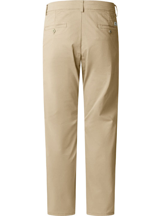Pantaloni Barbati Chino Slim Fit Stone Beige