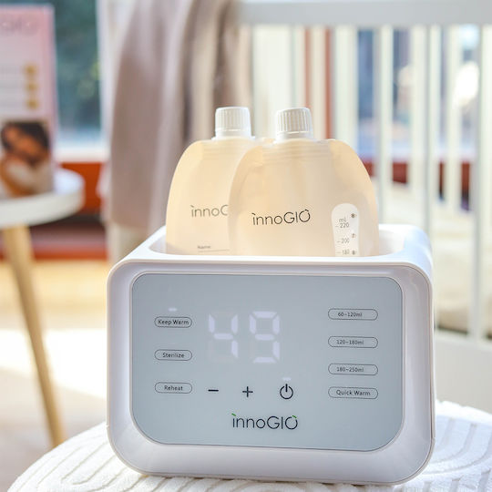innoGio Ψηφιακός Θερμαντήρας Μπιμπερό με Λειτουργία Αποστείρωσης