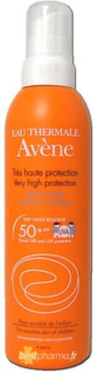 Eau Thermale Avène Reflexe Waterproof Kids Sunscreen Spray SPF50 200ml