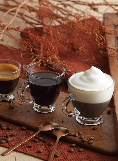 Max Home Чаша Cappuccino Стъкло Прозрачен 225мл
