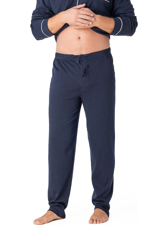 Relax Anatomic Зимно Мъжко панталонче на пижама Blue