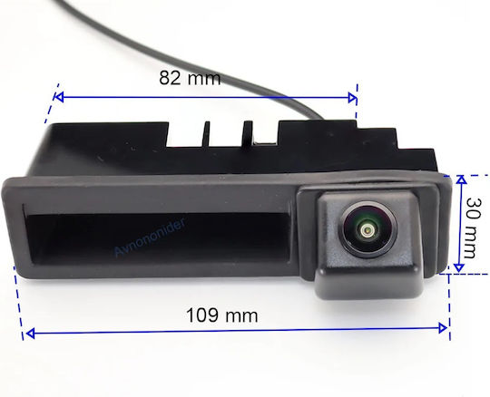 Bizzar Waterproof Car Reverse Camera with Night Vision Universal Audi A3 / A6 / Q7